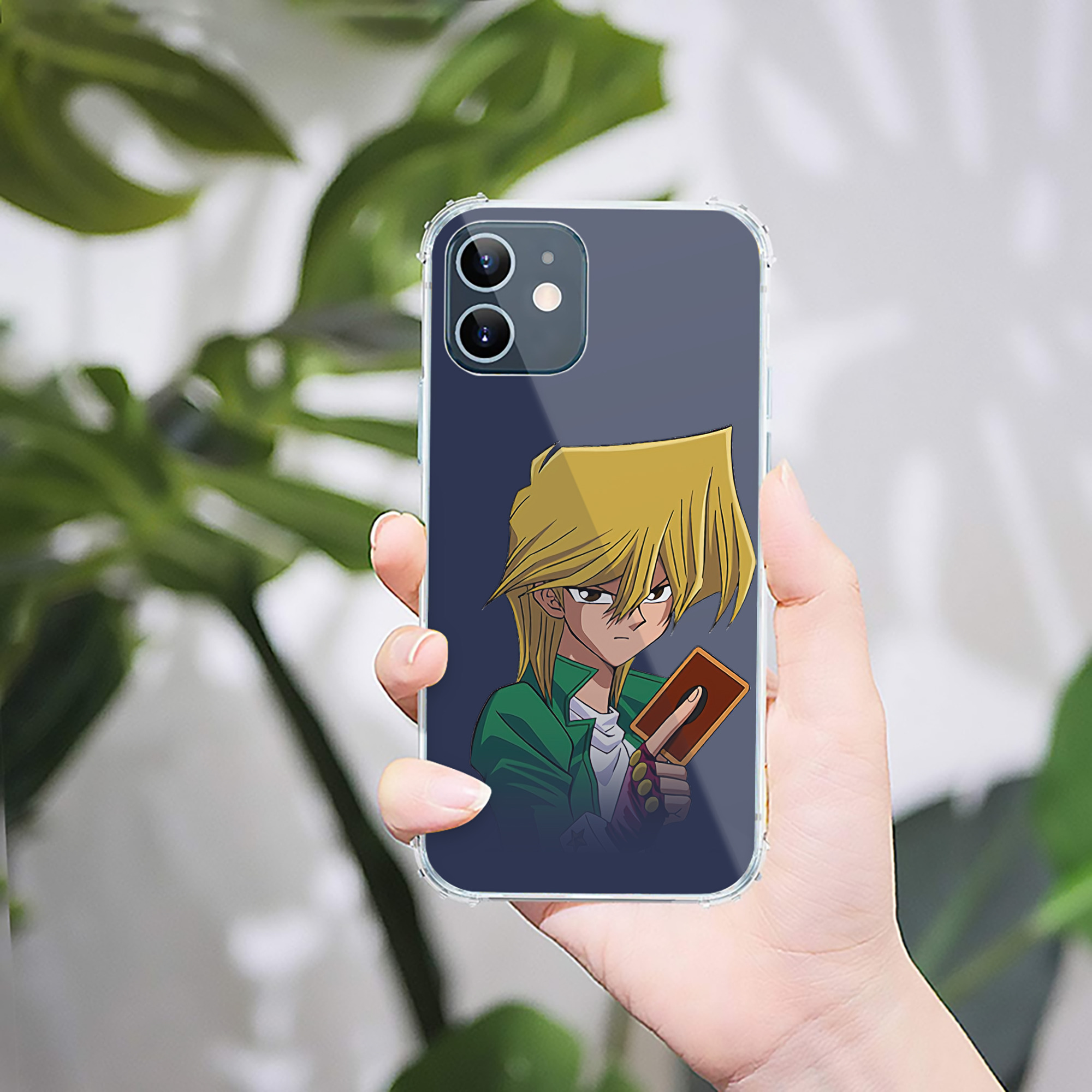 （画像用） 遊☆戯☆王 Yu-Gi-Oh! 【iPhone 12シリーズ対応】透明スマホケース（クリアソフトケース）